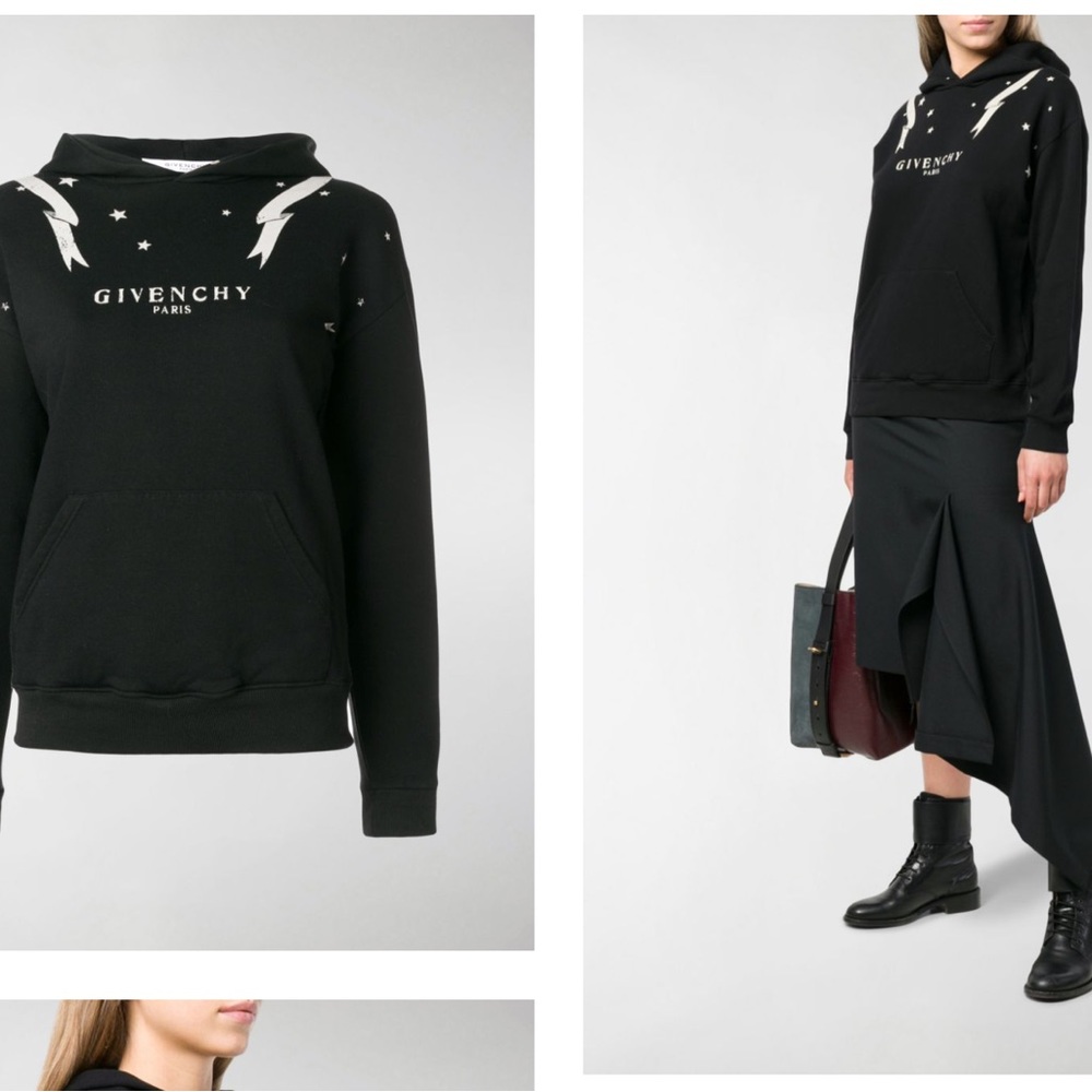 Givenchy Gemini Zodiac Print Hoodie